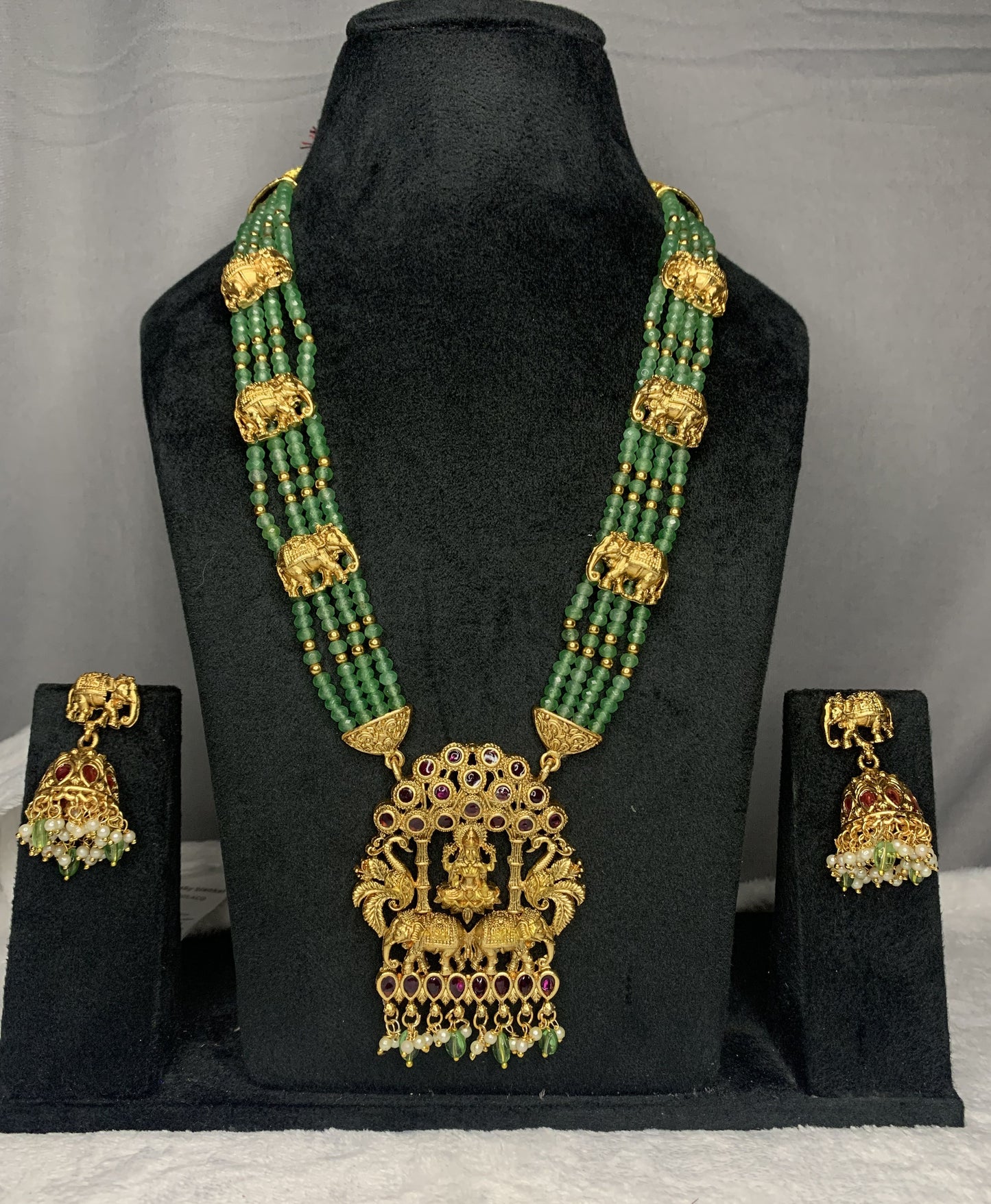 Green Beads Long Haram