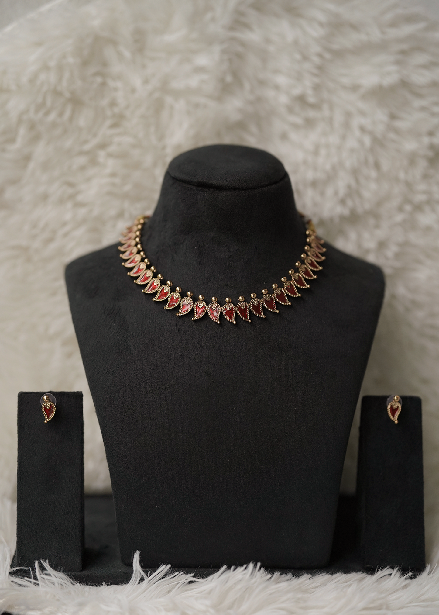 Mango palakka Necklace set