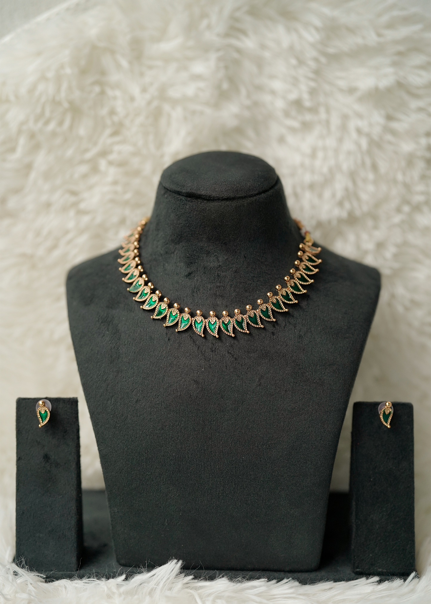 Mango palakka Necklace set