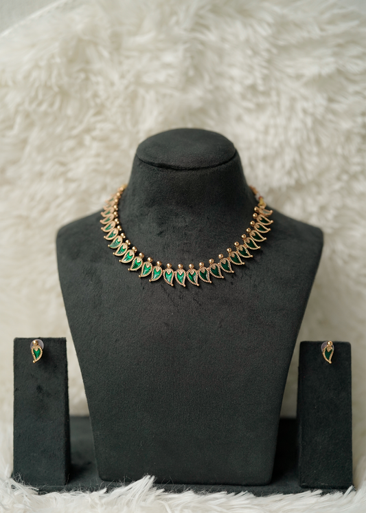 Mango palakka Necklace set