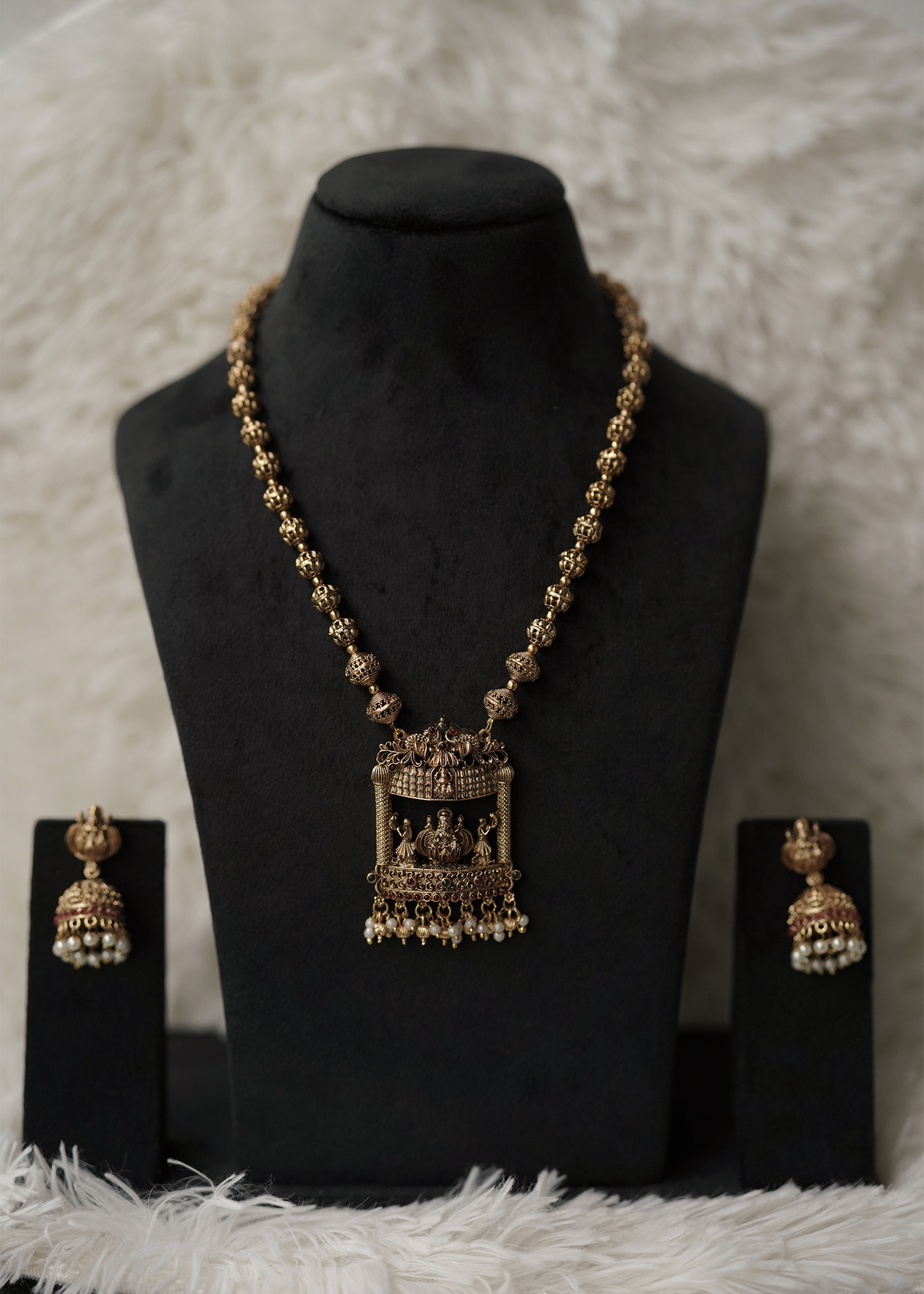 Traditional Lakshmi Long Haram