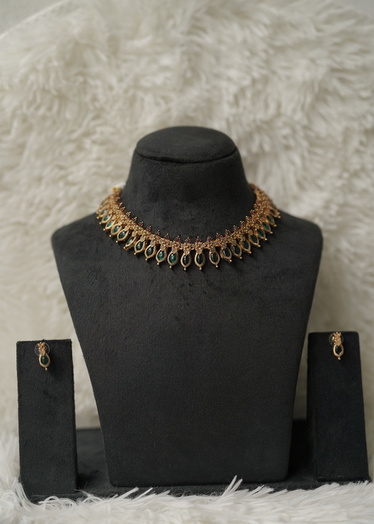 Palakka Nagapadam Necklace Set